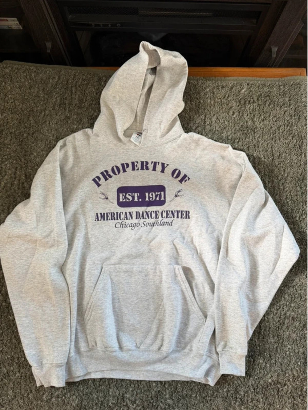 Jerzees American Dance Center Chicago Southland Hoodie Sweatshirt XL